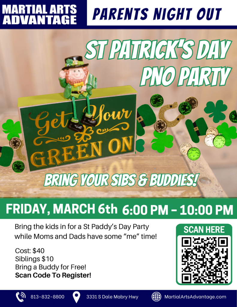 Parents' Night Out Parties | Martial Arts Advantage